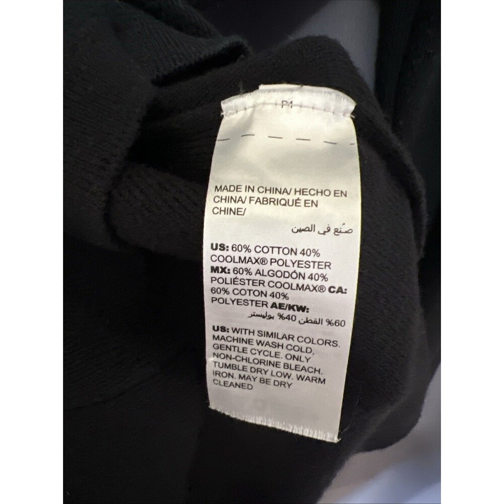 Chico's Women's Basic Turtleneck Sweater Size 1 M Black Long Sleeve Pullover - Picture 4 of 4